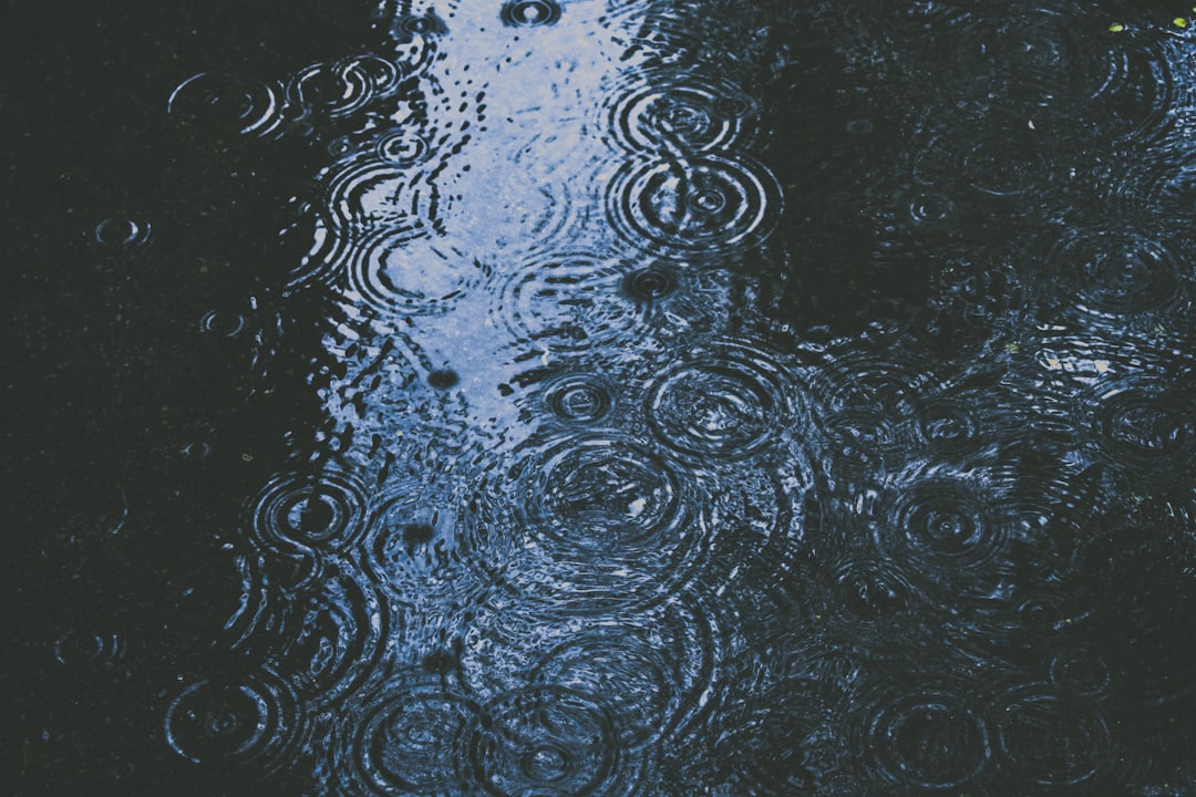 Rain as a mirror for self-reflection in modern music